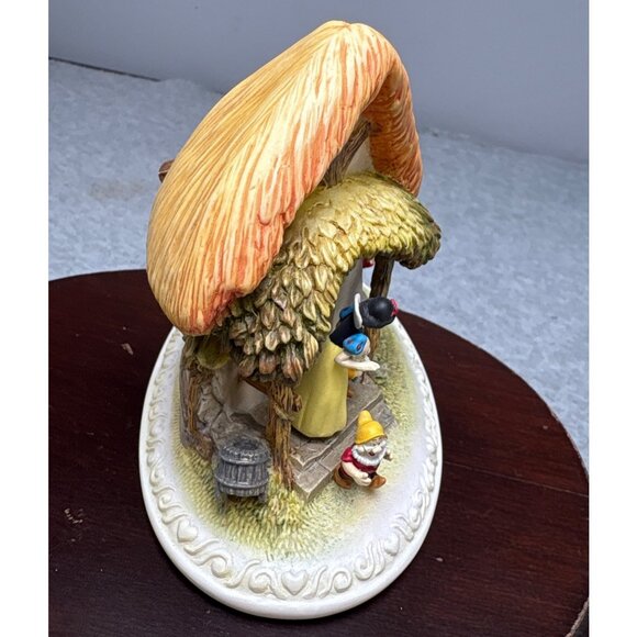 Snow White & Dwarfs Cottage Figurine Olszewski 2006 - Picture 5 of 12